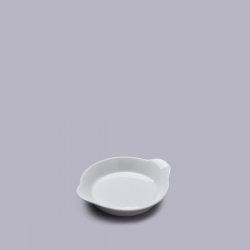Okrągłe naczynie żaroodporne na zapiekanki - 15 cm